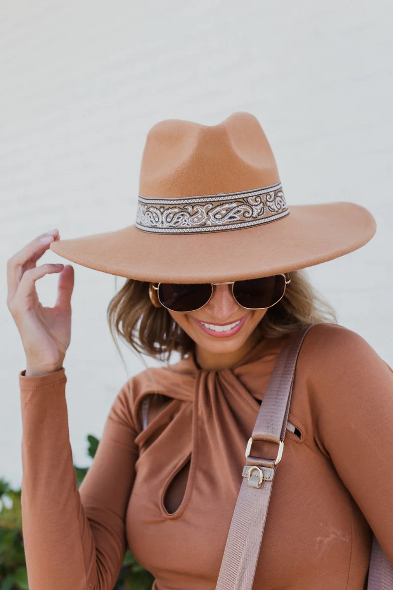 Pretty In Paisley Hat
