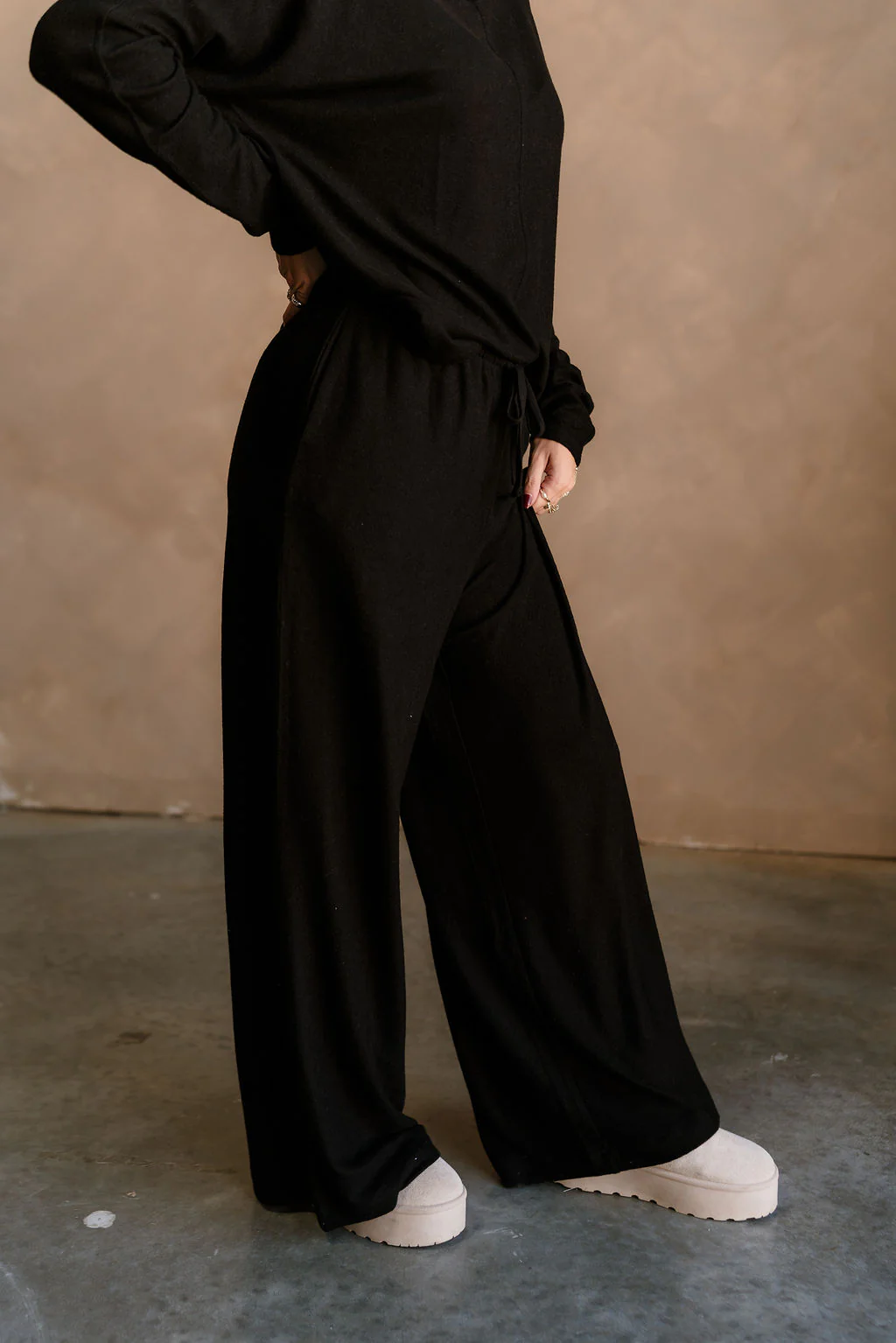 Charlotte Black Loungewear Set - Image 10