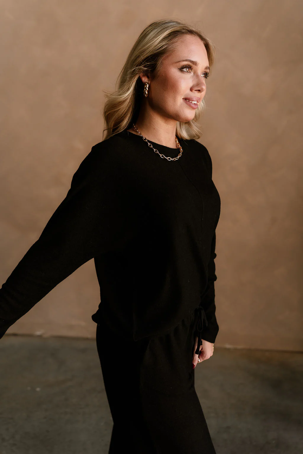 Charlotte Black Loungewear Set - Image 7
