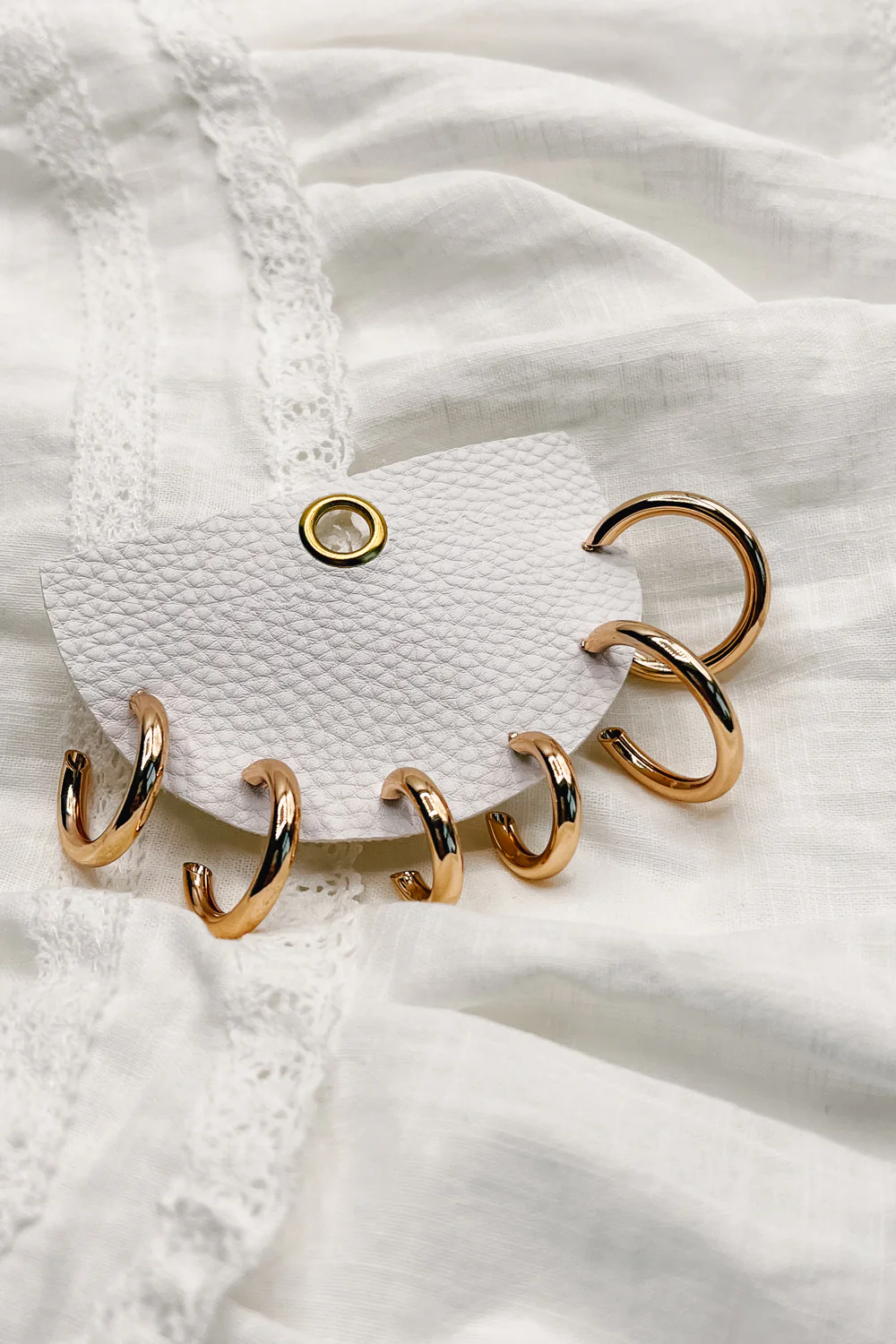 Ember Gold Hoop Set