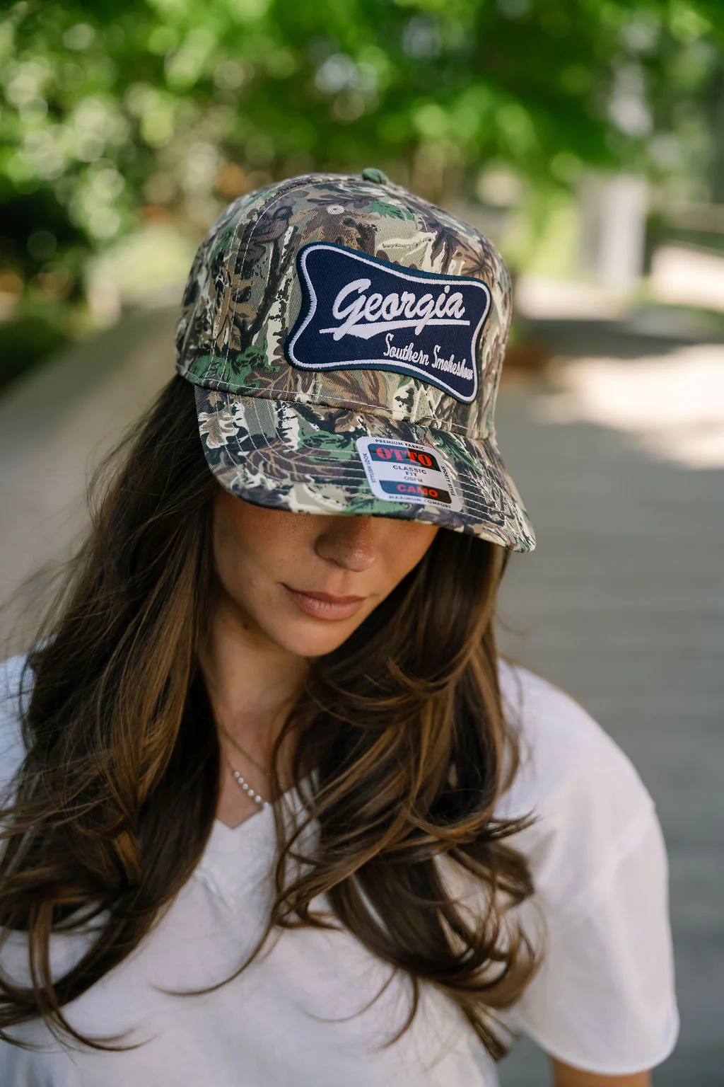 Georgia Southern Smokeshow Camo Trucker Hat - Image 3