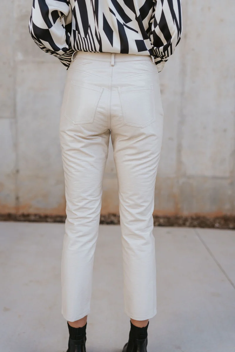 Have Fun Tonight Pleather Pants - Image 3