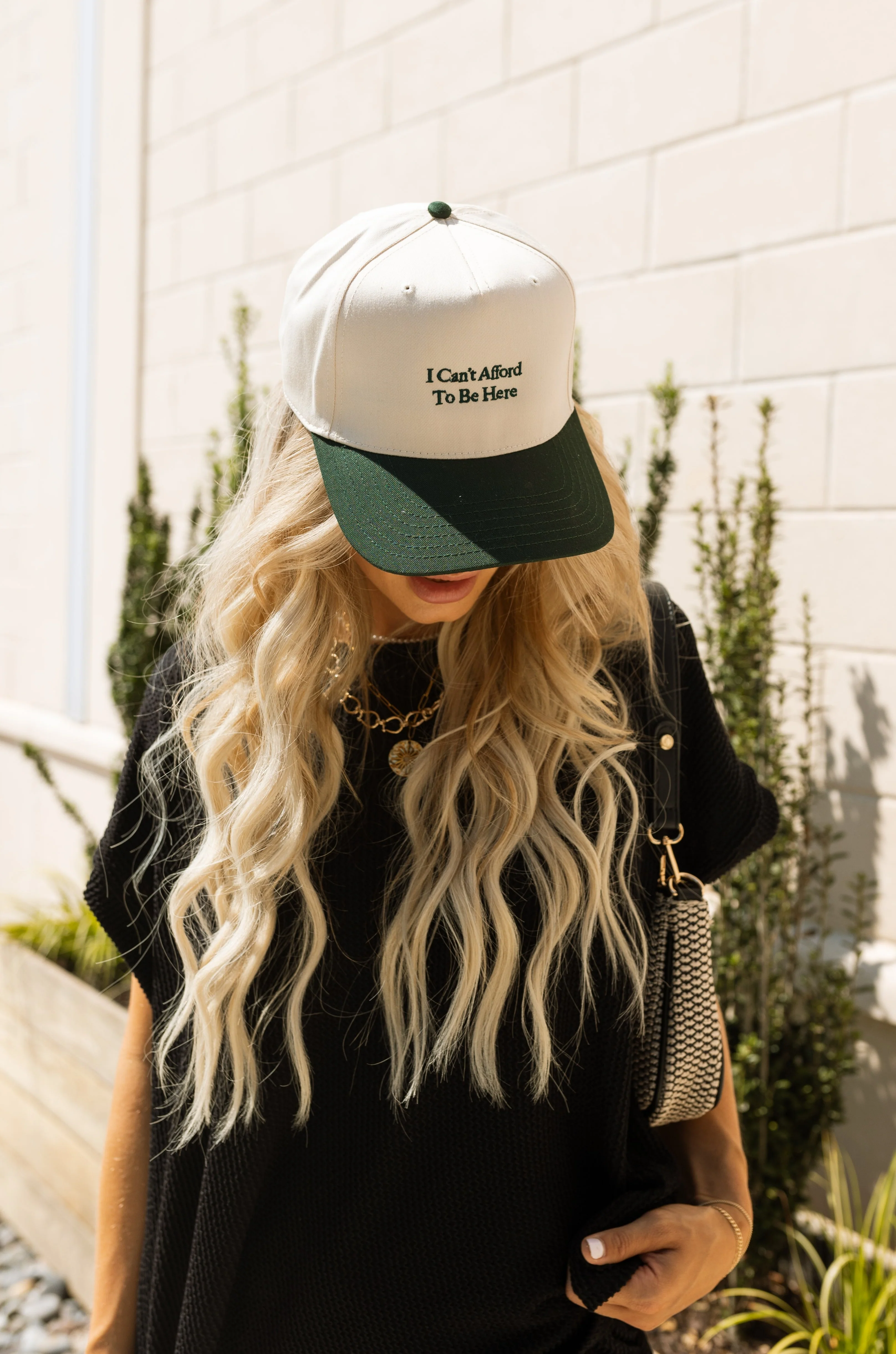 I Can't Afford To Be Here Trucker Hat - Image 4