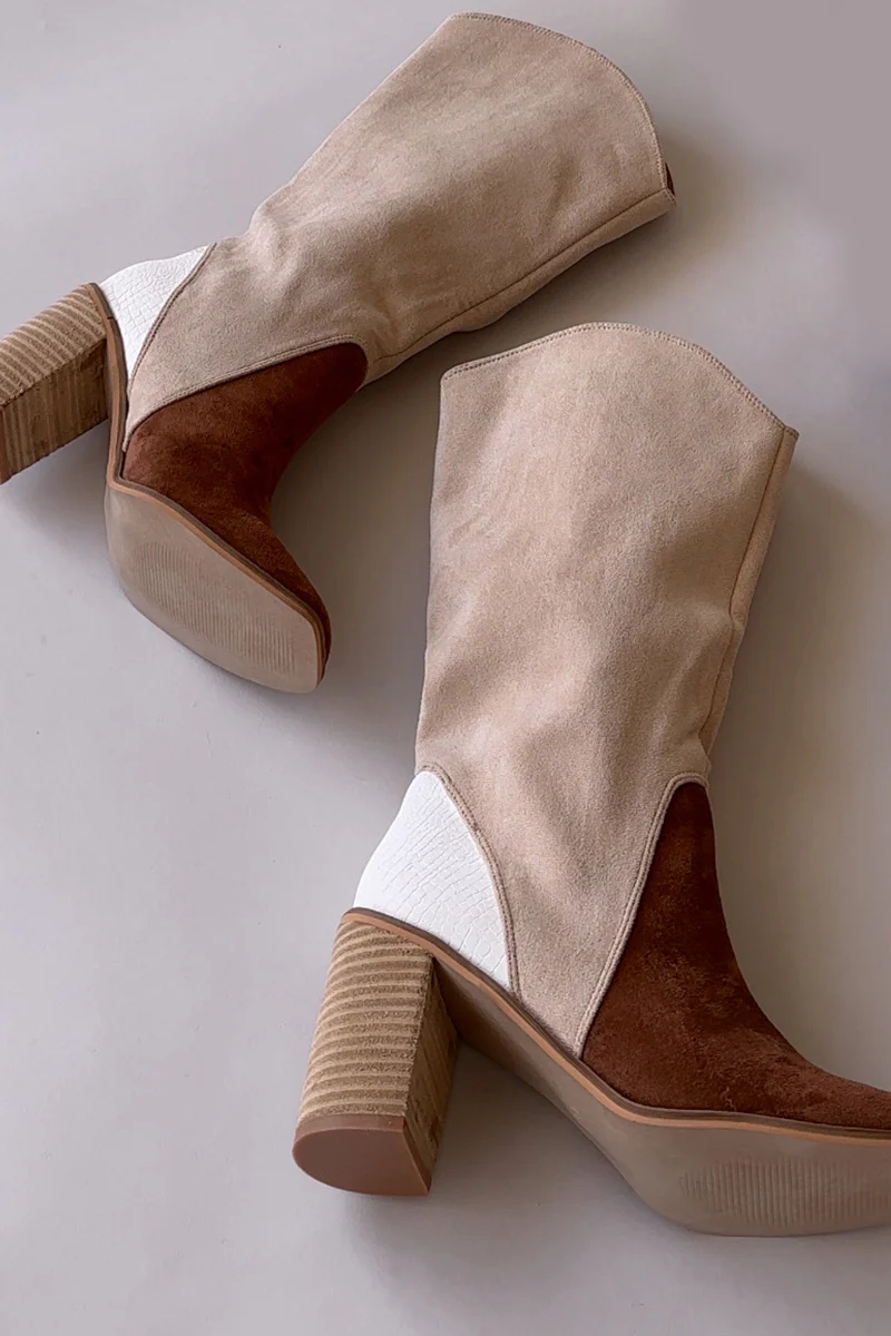 Kristin Tri-Tone Boot