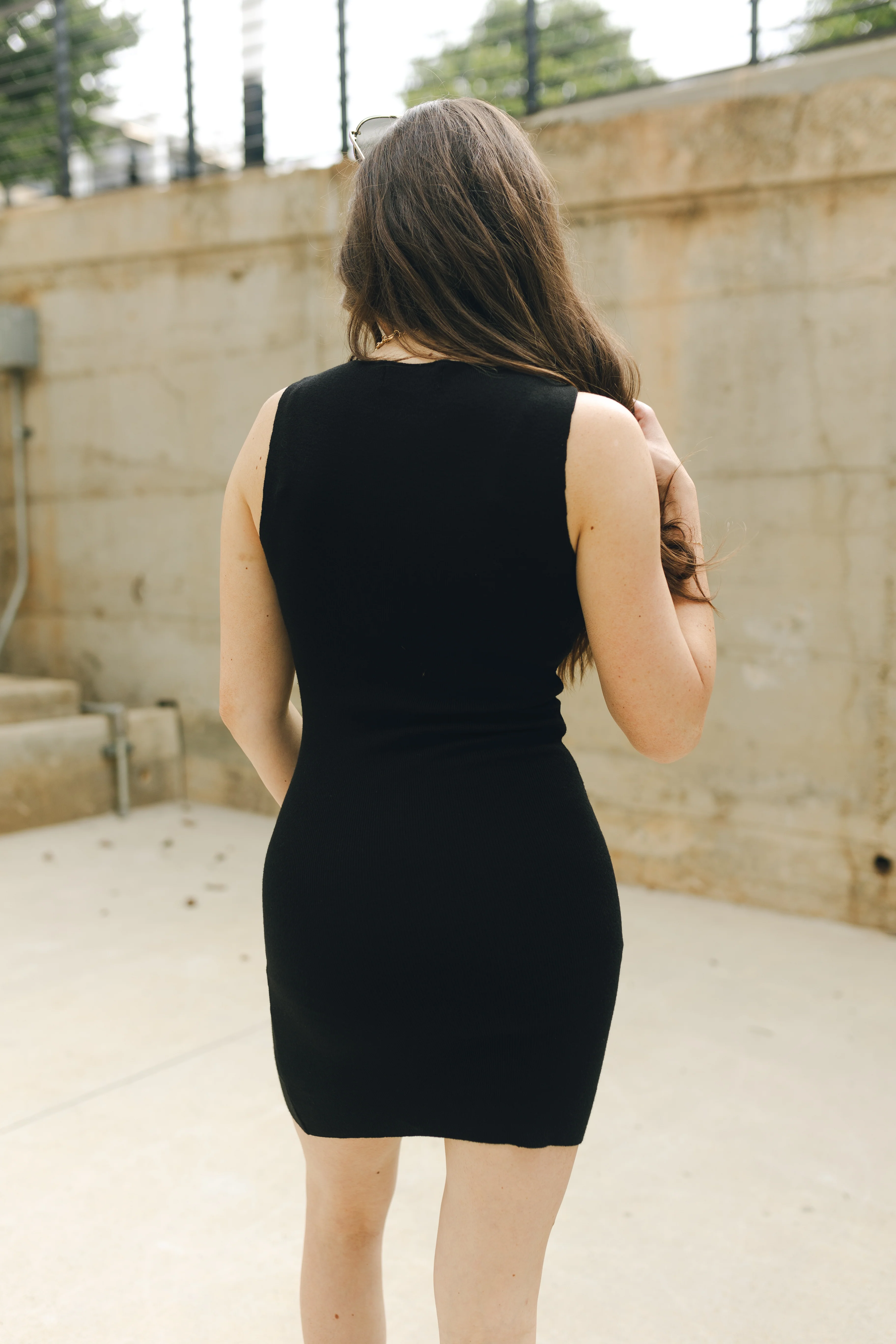 Laila Mini Sweater Dress - Image 9