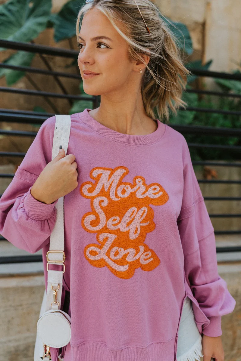More Self Love Sweatshirt - Image 3