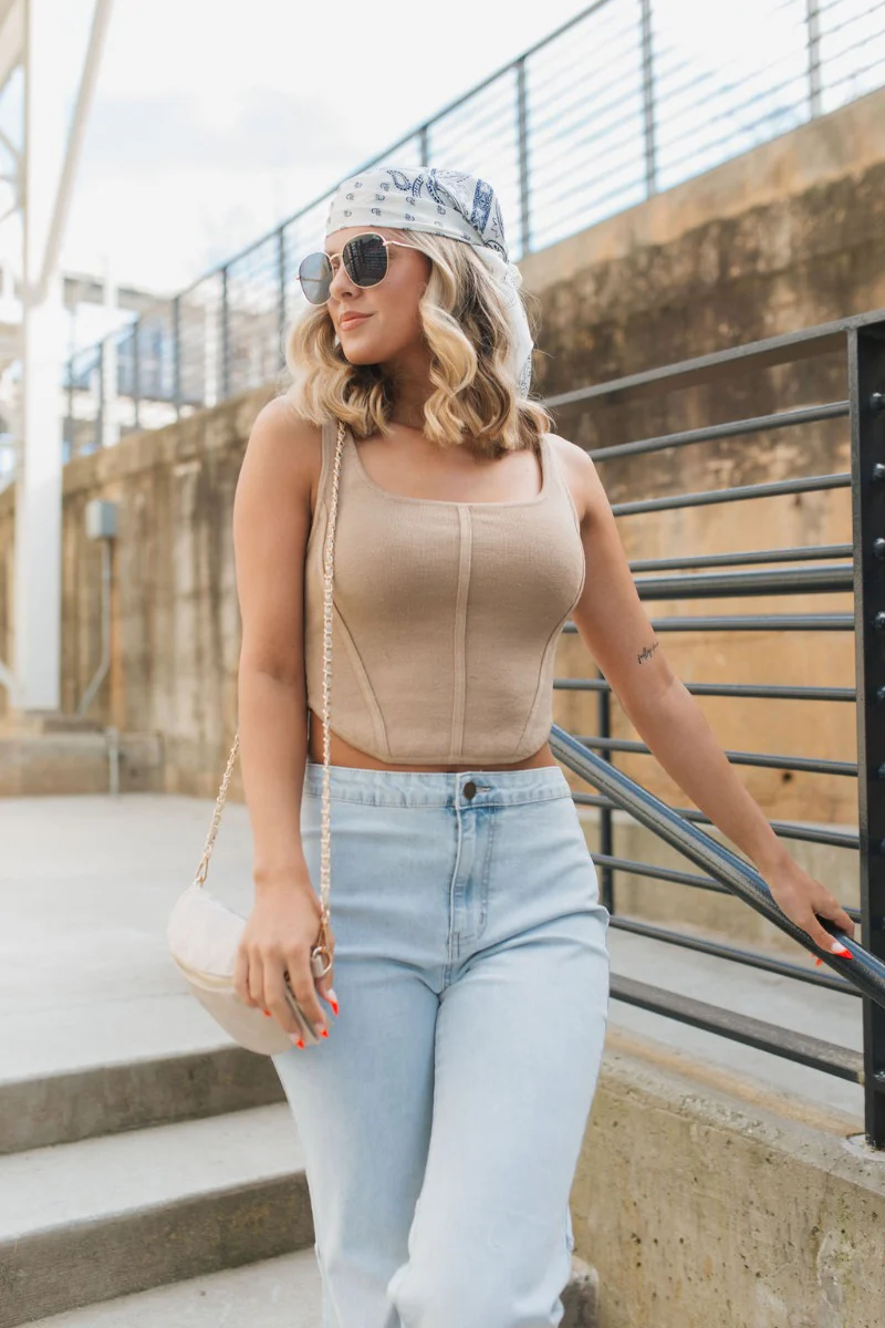 Nothing Better Cropped Tank