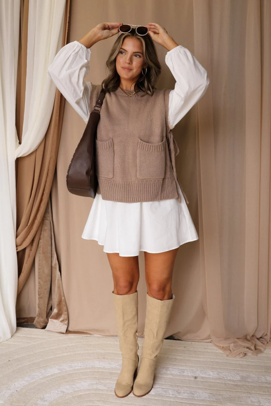 Shiloh Khaki Knee High Boot - Image 5