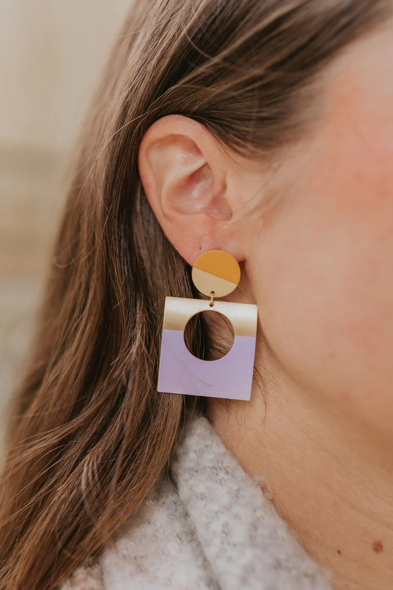 Some Of That Earrings in Lavender