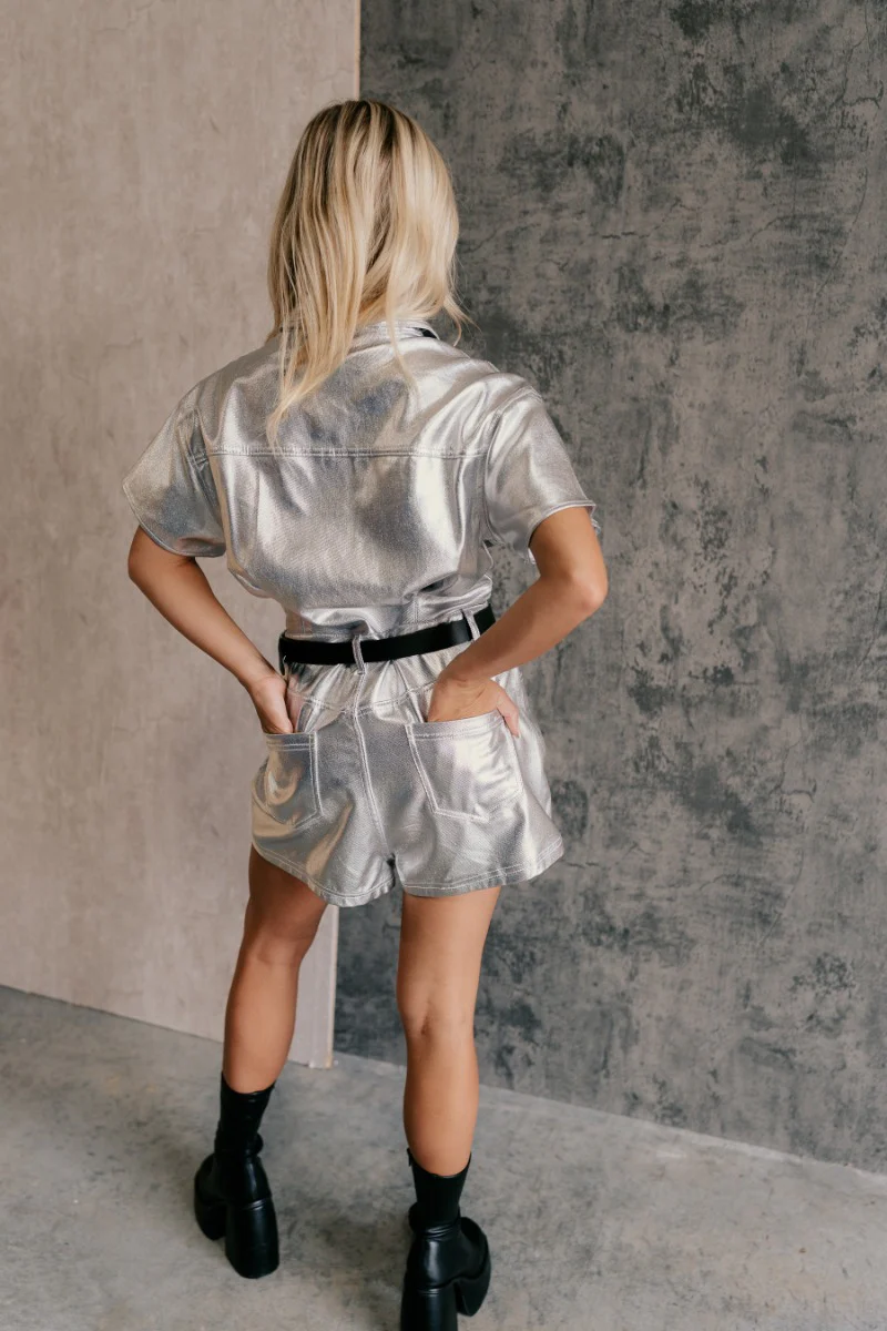 Supernova Metallic Romper - Image 5