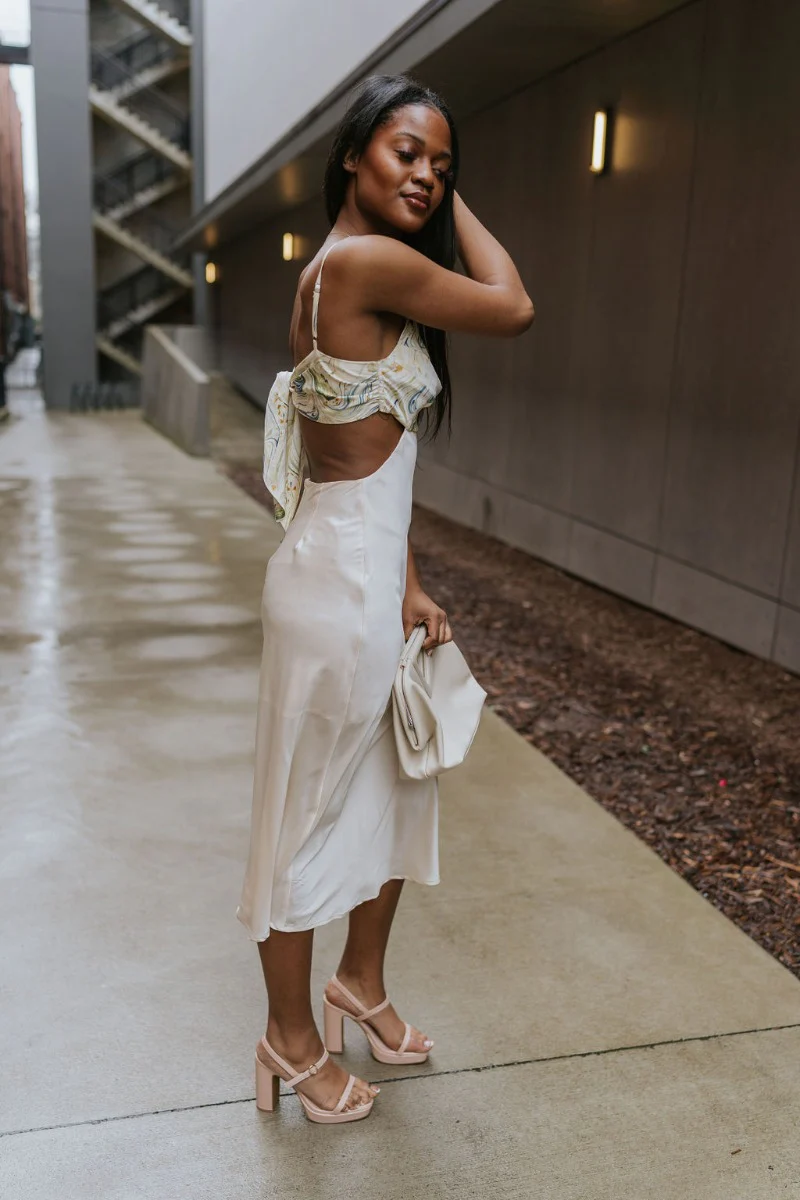 Too Good To Be True Midi Dress - Image 6